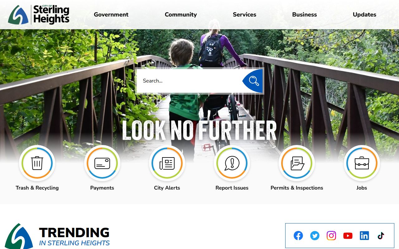 City of Sterling Heights resources for felony records